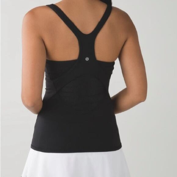 Lululemon Black Cross Back Tank - Picture 9 of 11